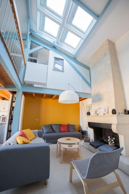 Maison Type Loft - Avec Parking En Plein Centre La Rochelle  Buitenkant foto